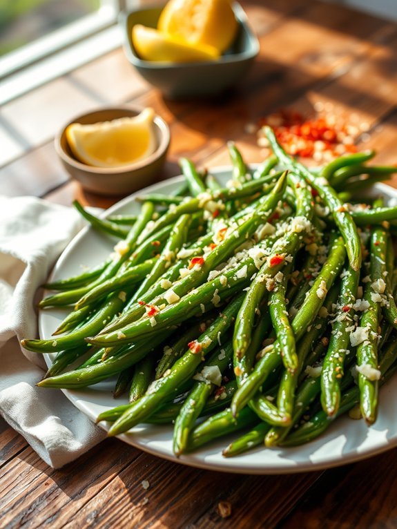 15 Delicious Air Fryer Side Dishes to Enhance Your Meal 4 air fryer garlic green beans