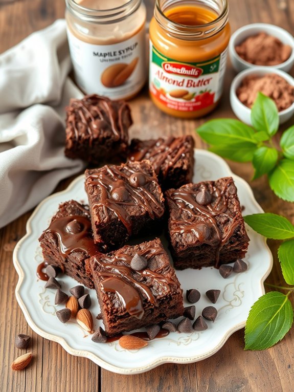 15 Delicious Dairy-Free Vegan Desserts You'll Love 4 almond butter brownies recipe