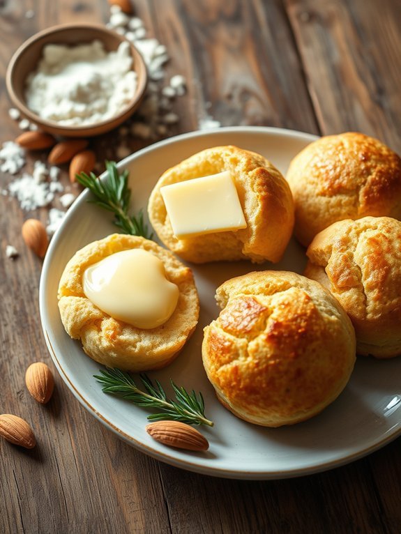 10 Delicious Low-Carb Breakfast Ideas for Keto Dieters to Kickstart Your Day 9 almond flour breakfast biscuits