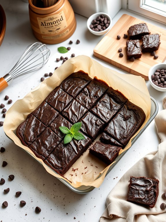 12 Irresistible Keto Desserts to Satisfy Your Sweet Cravings 3 almond flour brownie recipe