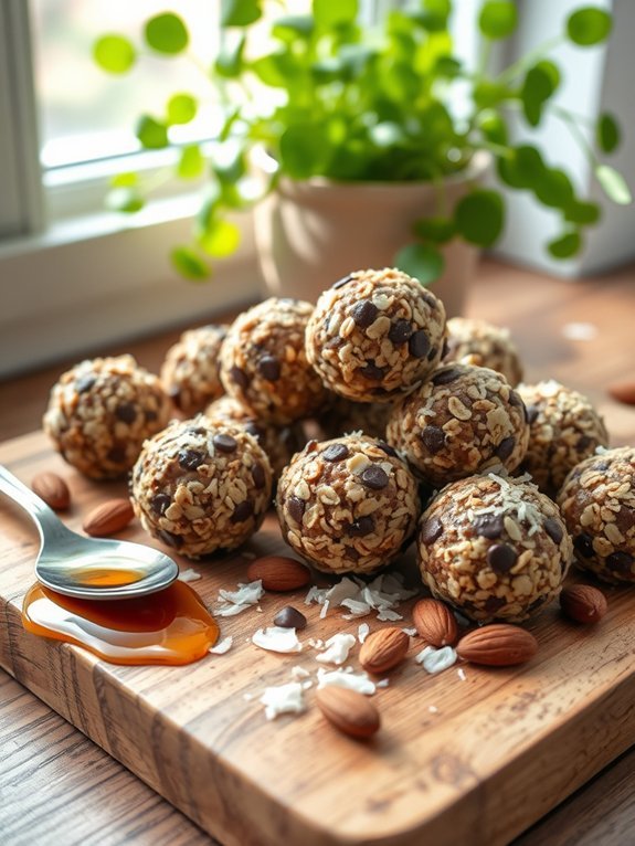 12 Healthy and Tasty Energy Ball Recipes for Boosting Your Energy 3 almond joy snack recipe