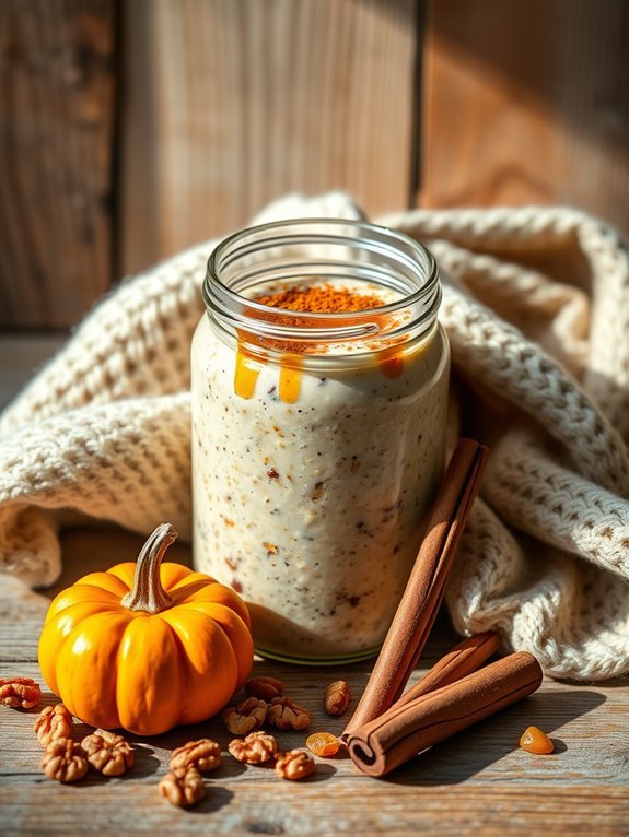15 Delicious Overnight Oats Recipes for Easy Meal Prep 12 autumn flavored breakfast treat