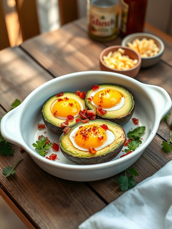 12 Easy Keto Recipes for Beginners - Quick and Delicious Low-Carb Meals 3 avocado bacon egg delights