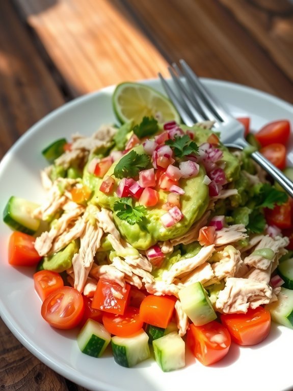 avocado chicken salad recipe