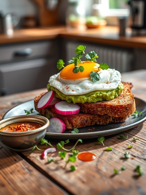 avocado toast breakfast delight