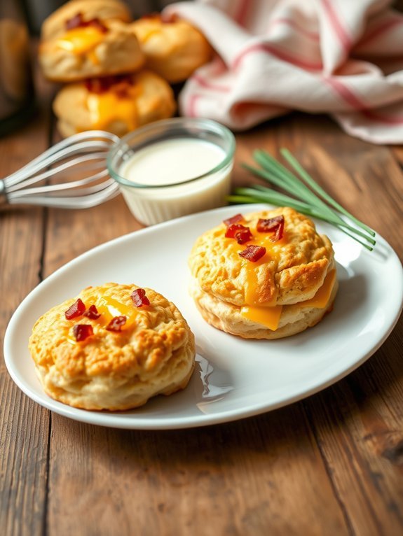 15 Easy Homemade Biscuit Recipes for Delicious Treats 12 bacon and cheese biscuits