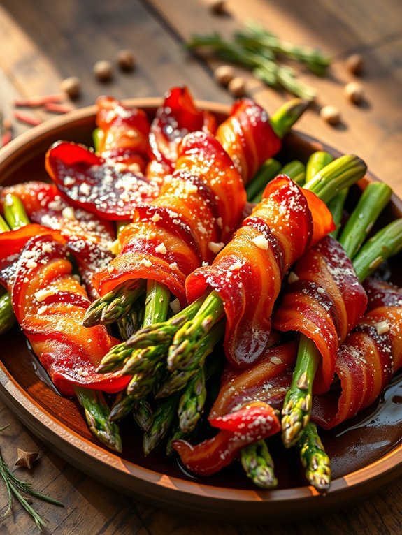 bacon wrapped asparagus appetizer recipe