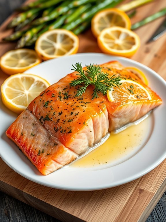 baked salmon with dill
