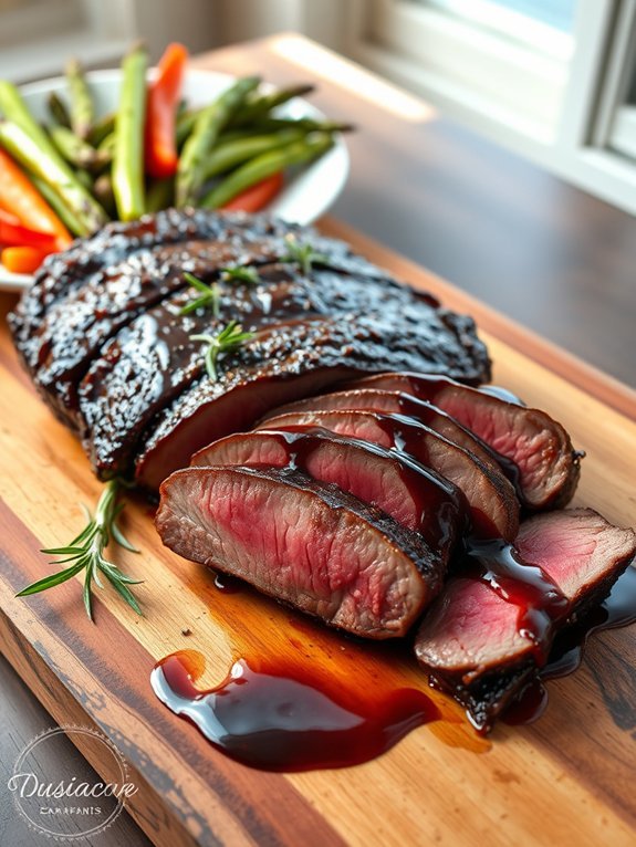 10 Best Steak Recipes for Perfectly Cooked Steak Every Time 6 balsamic glazed flank steak