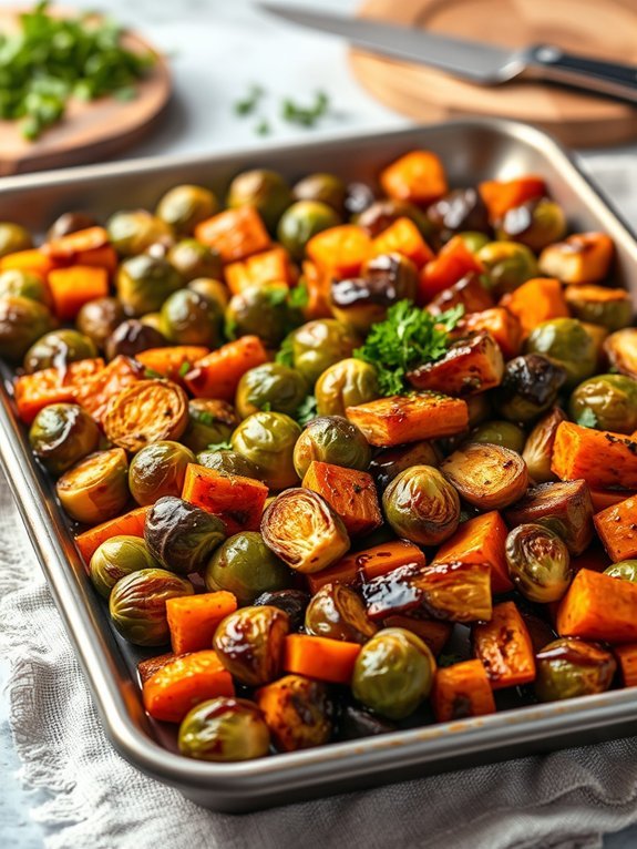 15 Quick and Easy Sheet Pan Recipes for Hassle-Free Meals 8 balsamic glazed vegetable dish