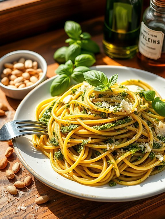 12 Easy Italian Pasta Recipes You Can Make at Home 7 basil garlic pasta sauce