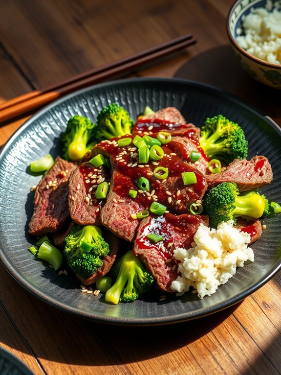 12 Tasty Low-Carb Dinner Recipes for Healthy Eating 9 beef and broccoli dish