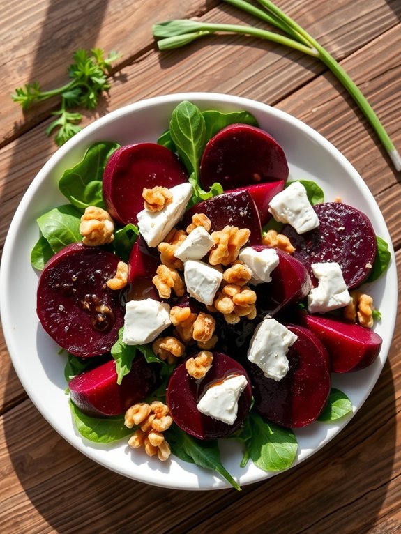 beet salad with goat cheese