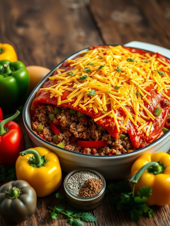bell pepper casserole recipe