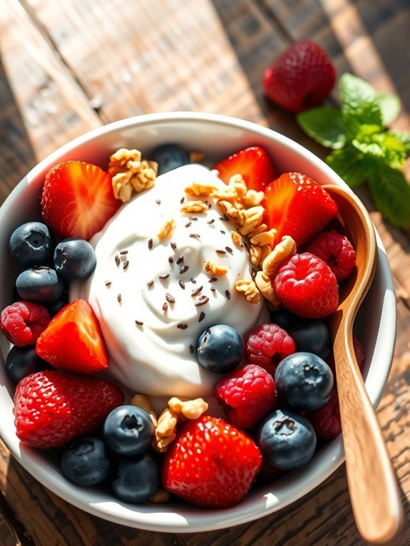 10 Delicious Low-Carb Breakfast Ideas for Keto Dieters to Kickstart Your Day 7 berries and nuts topping