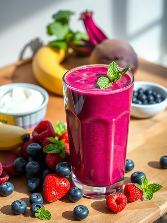 12 Nutritious Smoothie Recipes for a Healthy Start to Your Day 9 berry beet smoothie recipe