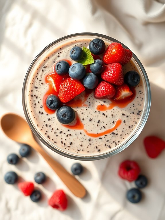 12 Filling High-Fiber Recipes to Help You Stay Satisfied 13 berry infused chia seed pudding