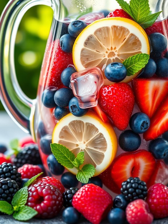 berry infused hydration refreshment