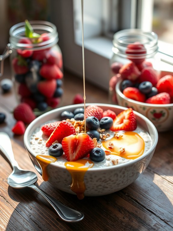 15 Delicious Overnight Oats Recipes for Easy Meal Prep 3 berry infused oat recipe
