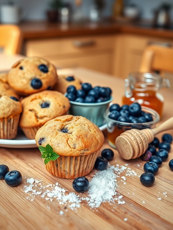 10 Delicious Gluten-Free Breakfast Ideas for a Healthy Start to Your Day 11 blueberry almond flour muffins
