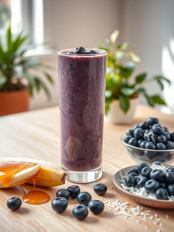 12 Easy and Delicious Kid-Friendly Smoothie Recipes for Healthy Eating 11 blueberry coconut smoothie recipe