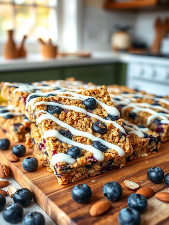 15 Easy and Delicious Homemade Granola Bar Recipes for Healthy Snacking 11 blueberry granola bars recipe