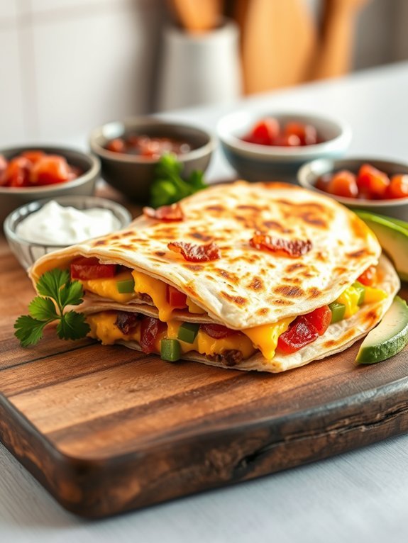 15 Easy and Quick Breakfast Ideas for Busy Mornings 15 breakfast filled tortilla delight