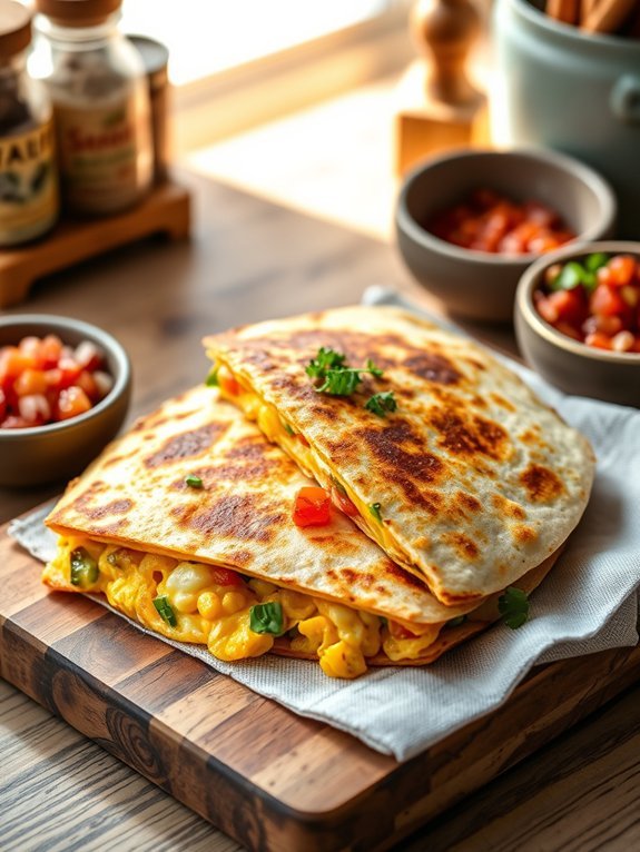 10 Quick and Easy Breakfast Recipes for Busy Mornings 9 breakfast quesadilla recipe instructions