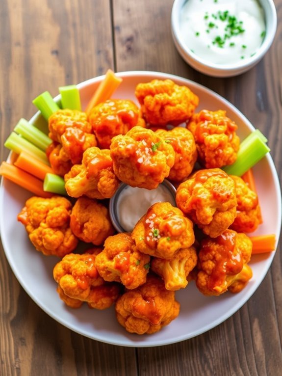 buffalo cauliflower bites recipe