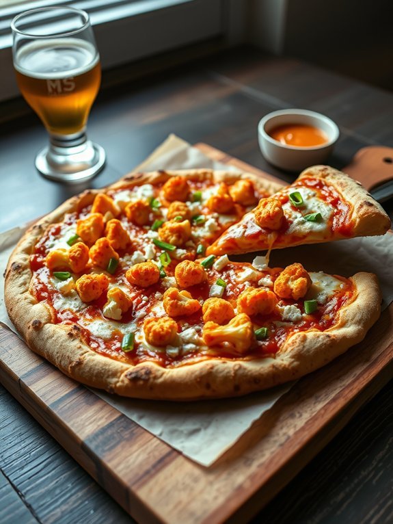 10 Delicious Homemade Pizza Recipes for Family Pizza Night 8 buffalo cauliflower pizza recipe