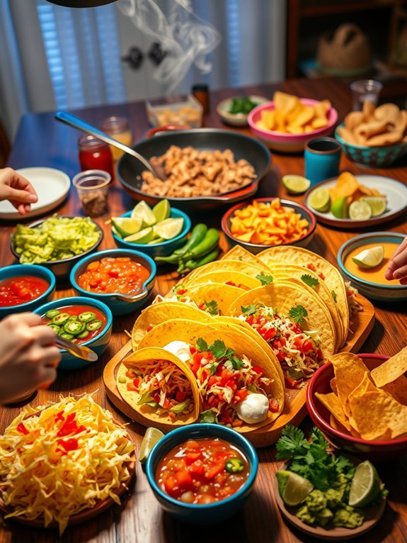 build your own tacos