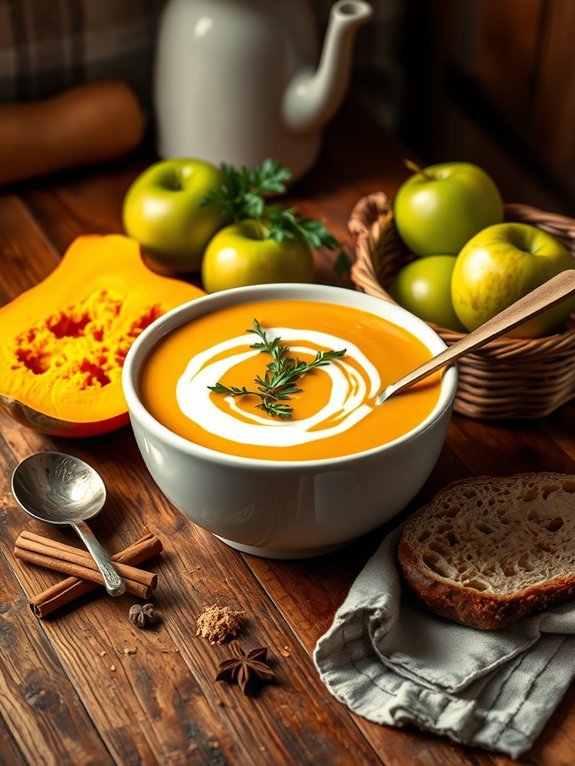 12 Nutritious and Filling Soup Recipes for Healthy Eating 9 butternut squash apple soup