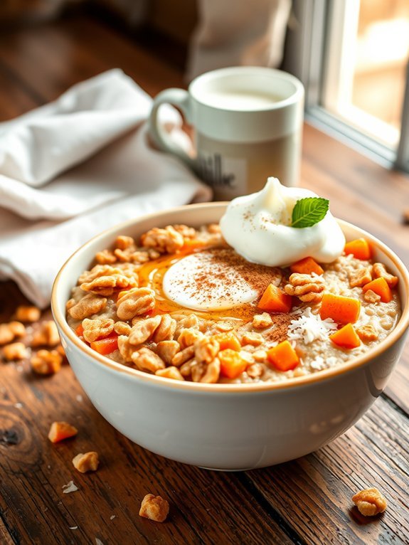 20 Quick and Easy Oatmeal Recipes for a Healthy Breakfast 12 carrot cake flavored oatmeal