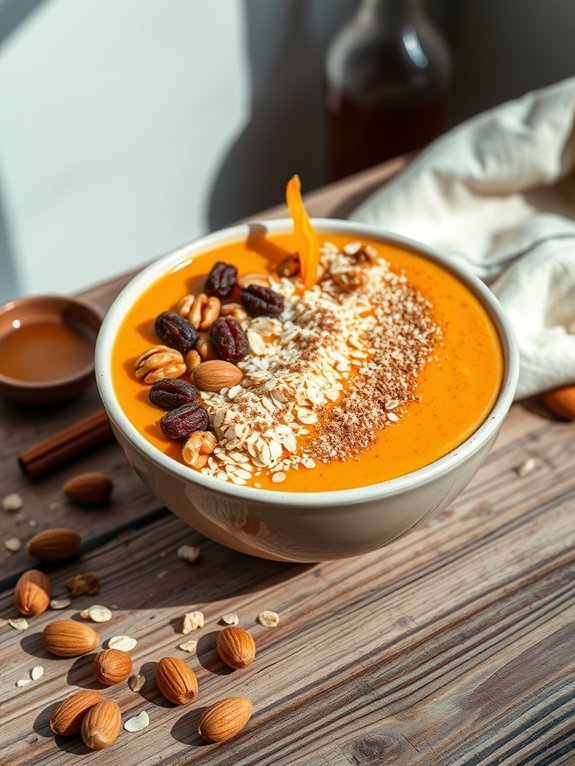 15 Delicious Smoothie Bowl Recipes for a Healthy Boost 14 carrot cake smoothie bowl