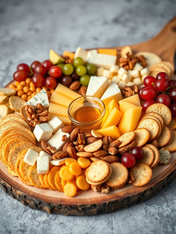 12 Simple After-School Snack Ideas That Kids Will Love 6 cheese and crackers arrangement