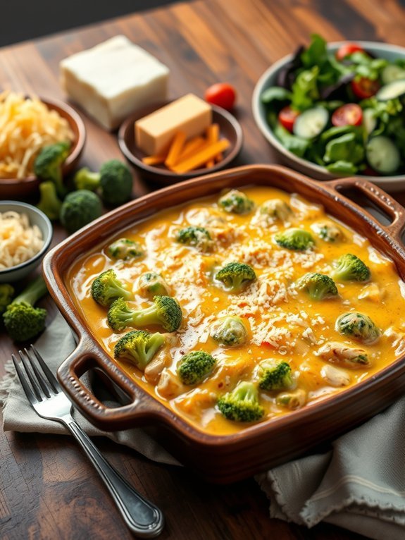 12 Tasty Low-Carb Dinner Recipes for Healthy Eating 4 cheesy chicken broccoli casserole