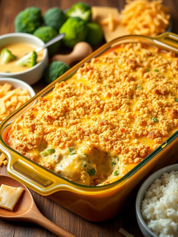 Top 10 Family-Friendly Casserole Recipes for Delicious Meals 2 cheesy chicken broccoli casserole