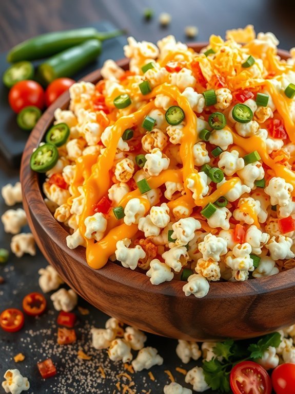 10 Delicious Savory Popcorn Recipes You Need to Try 8 cheesy crunchy snack delight
