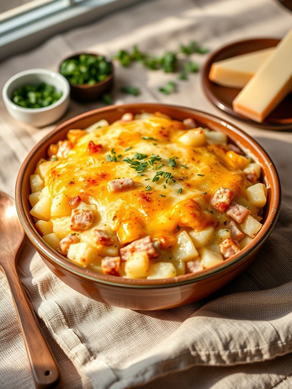 15 Budget-Friendly Slow Cooker Recipes for Delicious Meals 11 cheesy ham potato casserole