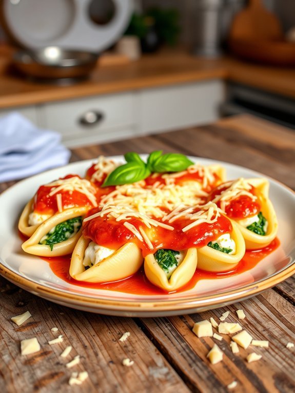 12 Easy Make-Ahead Freezer Meals for Quick Weeknight Dinners 2 cheesy spinach ricotta shells