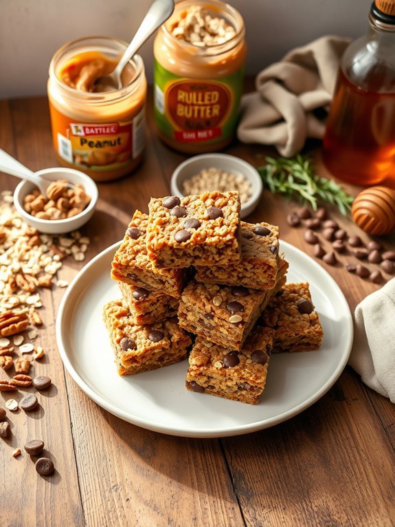 Top 10 Easy Homemade Granola Bar Recipes for Healthy Snacking 4 chewy peanut butter bars