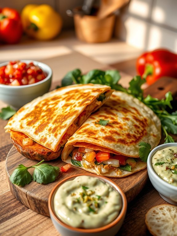 15 Affordable and Nutritious Meals for College Students on a Budget 4 chicken and veggie quesadillas