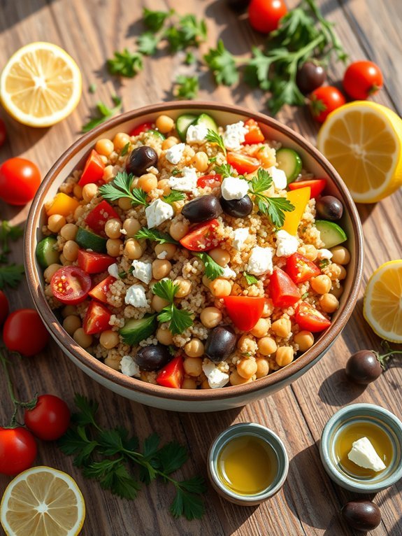 12 Easy Sheet Pan Dinner Recipes for Quick and Effortless Cooking 10 chickpea quinoa salad recipe