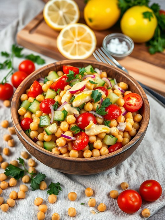 15 Simple and Fast Office Lunch Ideas You Can Prepare Today 15 chickpea salad recipe instructions