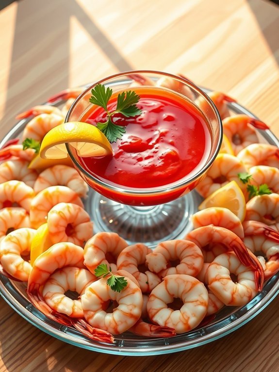 12 Irresistible Party Appetizers That Will Wow Your Guests 6 chilled shrimp with sauce