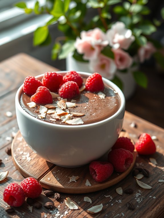 15 Delicious Smoothie Bowl Recipes for a Healthy Boost 13 chocolate and raspberry delight