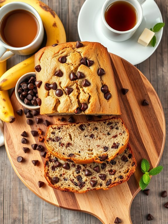 12 Impressive Easter Brunch Ideas to Delight Your Guests 11 chocolate chip banana bread