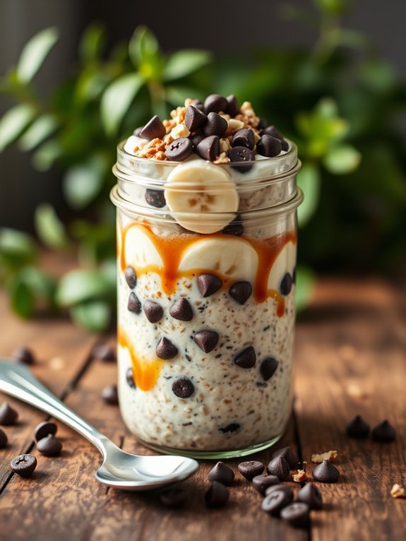 20 Quick and Easy Oatmeal Recipes for a Healthy Breakfast 4 chocolate chip overnight oats