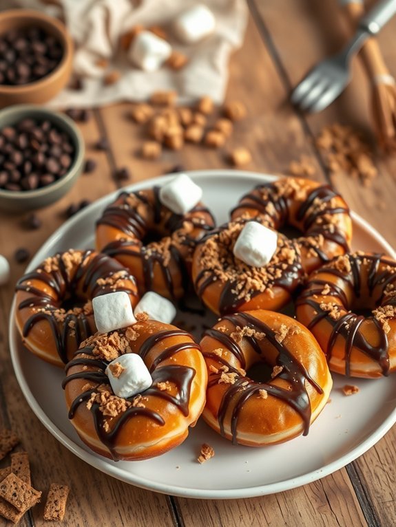 12 Must-Try Homemade Donut Recipes You'll Love 12 chocolate marshmallow donut treat