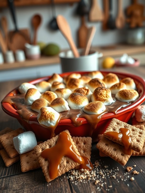 chocolate marshmallow graham cracker